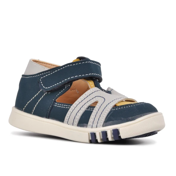 Aspor Lacivert Bej Hardal Comfort Erkek Çocuk Günlük Ayakkabı - 3