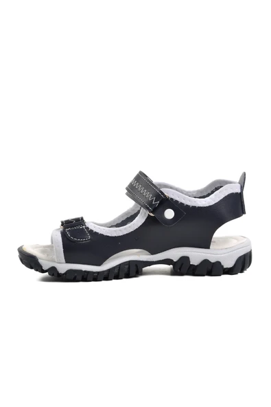 Aspor Mavi Kırmızı Erkek Çocuk Sandalet - 2