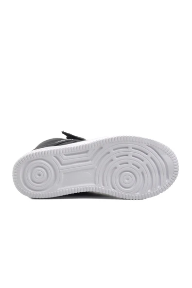 Walkway Lacivert Beyaz Çocuk Uzun boğazlı Hi Sneaker Spor Ayakkabı Hı F - 5
