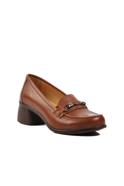 Aspor Taba Kadın Günlük Loafer Ayakkabı - 3