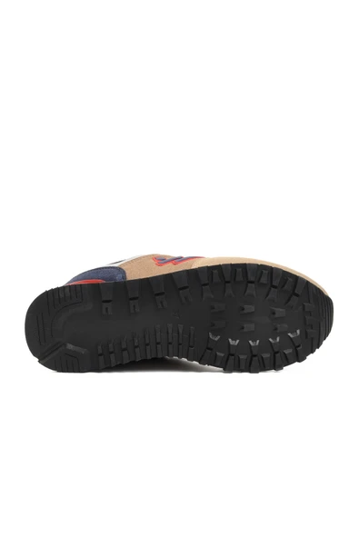 Walkway Bej Lacivert Kırmızı Kadın Spor Ayakkabı - 5