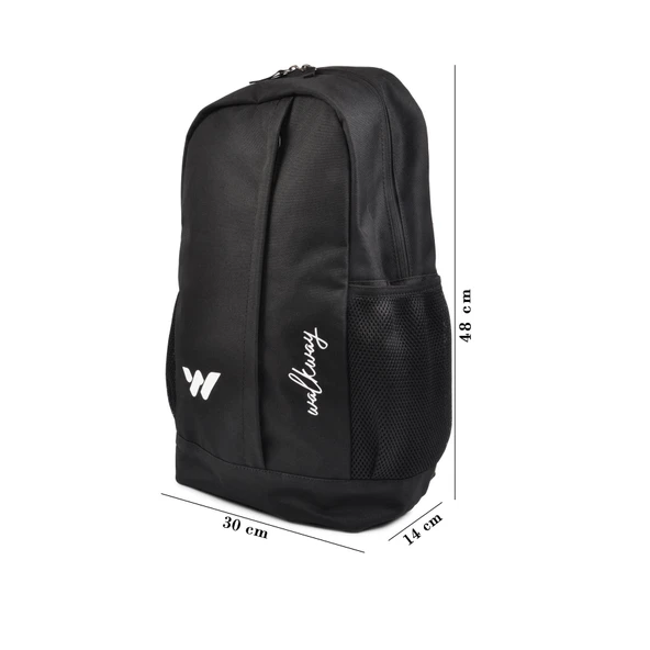 Walkway Siyah Tekstil Unisex Sırt Çantası
