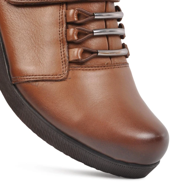 Aspor Ceviz Kahve Kadın Günlük Ayakkabı - Resim 2