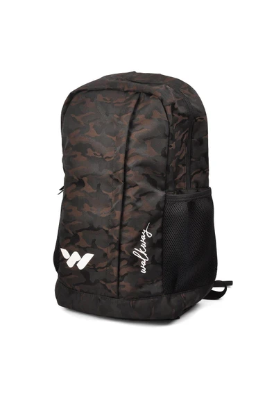 Walkway Kahve Kamuflaj Unisex Sırt Çantası Armor