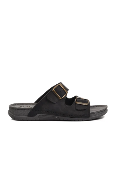 Aspor Siyah Erkek Terlik ürün görseli