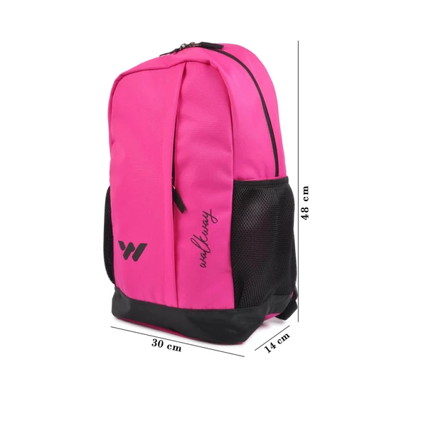 Walkway Pembe Tekstil Unisex Sırt Çantası