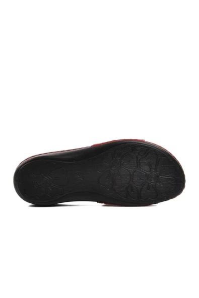 Aspor Kırmızı Kadın Terlik - 5