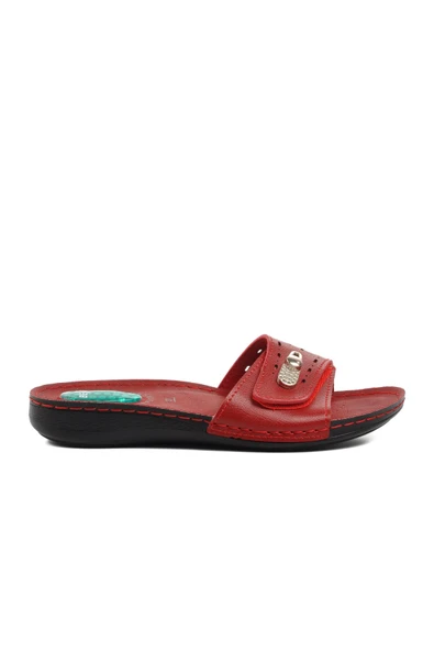 Aspor Kırmızı Kadın Terlik