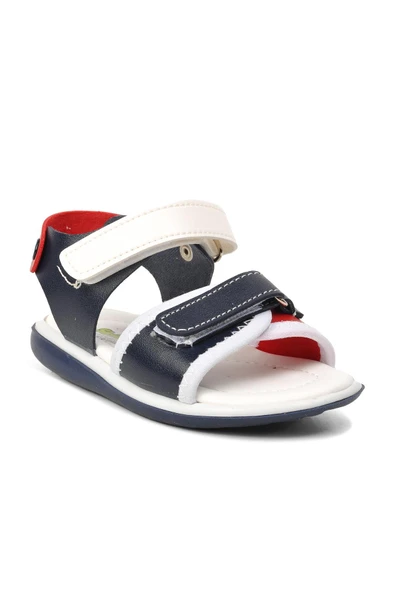 Aspor Lacivert Kırmızı Unisex Çocuk Sandalet - 3