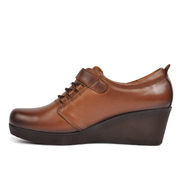 Aspor Ceviz Kahve Kadın Günlük Ayakkabı - Resim 3