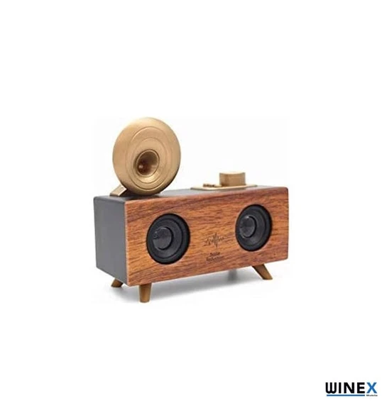 Çift hoparlör nostaljik radyo