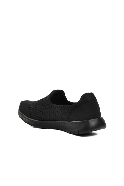 Aspor Siyah Kadın Spor Ayakkabı Sneaker - Resim 4