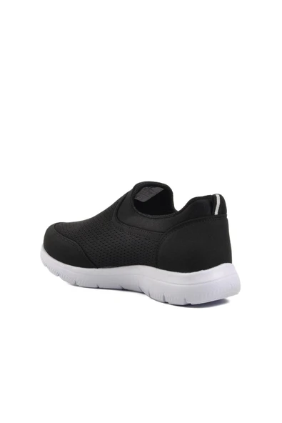 Walkway Siyah Beyaz Comfort Unisex Spor Ayakkabı - Resim 4