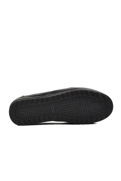 Aspor Siyah Kadın Düz Rahat Günlük Ayakkabı - Resim 5