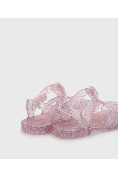 İgor Clasica Cristal Glitter Pembe Çocuk Sandalet - 4