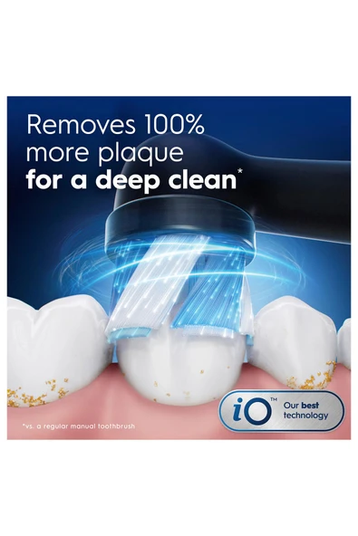 Oral-B iO Ultimate Clean 8 Adet Yedek Başlık Seti - 5