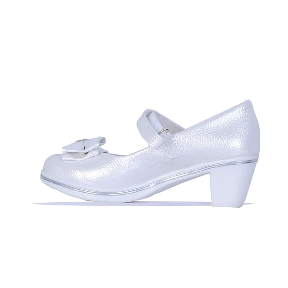 Alens Lunedi Krem Rugan 4Cm Topuklu Kız Çocuk Ayakkabı - Resim 2