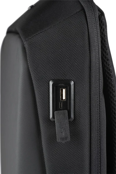 Ççs Siyah Unisex Sırt Çantası - 5
