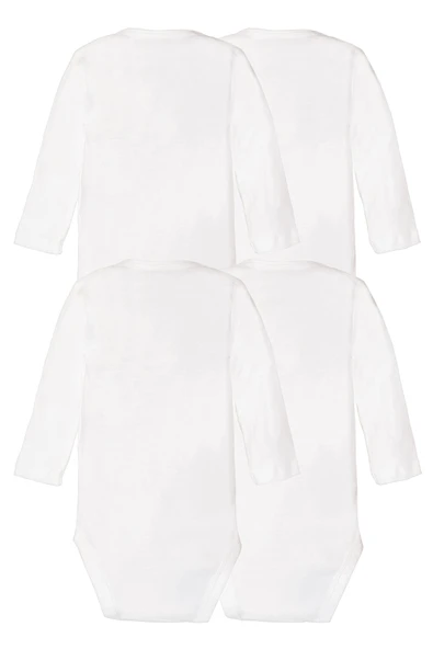 Carters Layette Bebek 4'lü Beyaz Body Set 1L930610B - 2