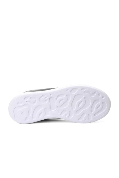 Walkway Siyah Beyaz Kadın Spor Ayakkabı Sneaker - Resim 5