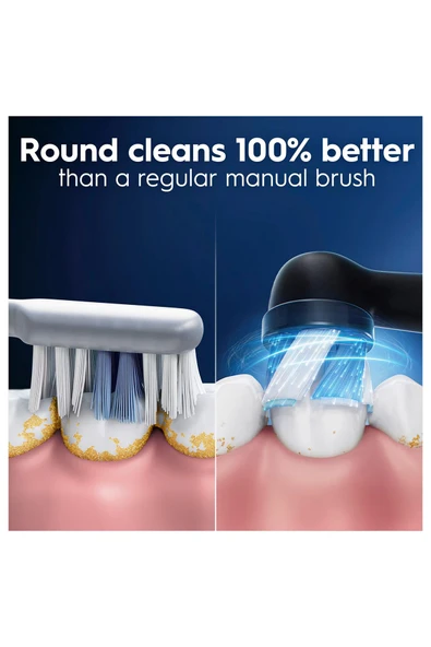 Oral-B iO Ultimate Clean 8 Adet Yedek Başlık Seti - 3