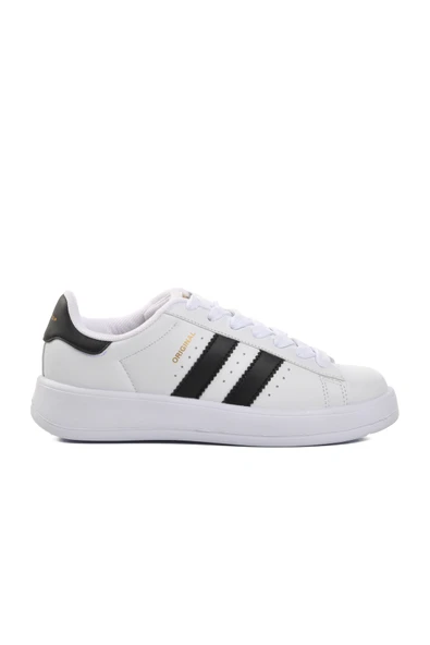 Aspor Beyaz Siyah Unisex Spor Ayakkabı - 1
