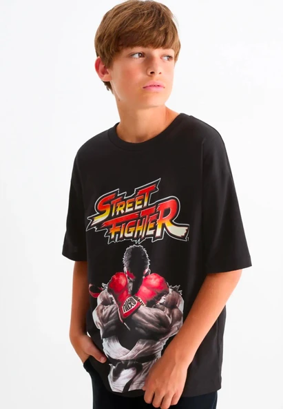 Street Fighter Erkek Çocuk Tişört - 3