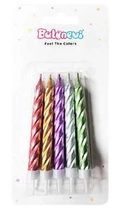 MUM METALİZE KROM RENGARENK 10 ADET - 2