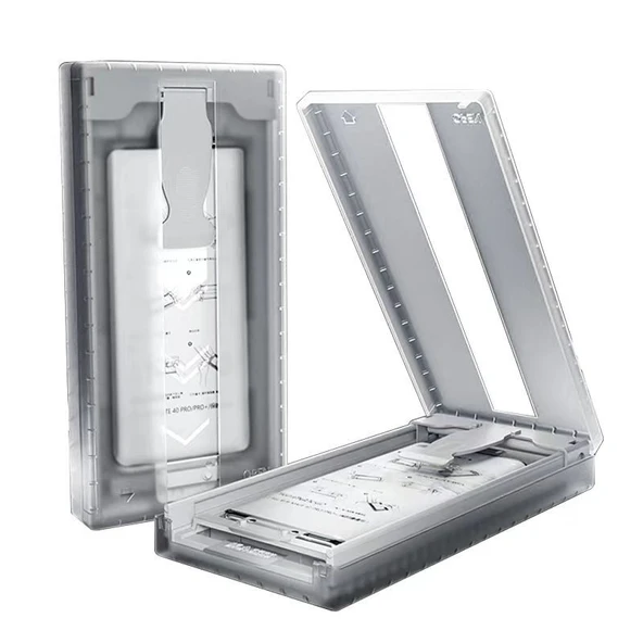 Galaxy S25 Ultra Zore Kolay Uygulama Aparatlı Easy Body Ekran Koruyucu - Resim 4