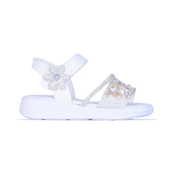 Skuaıter 8110 Taşlı Kız Çocuk Sandalet ürün görseli 1