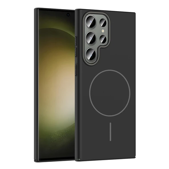 Galaxy S24 Ultra Kılıf Magsafe Şarj Özellikli Zore Ruby Silikon Kapak ürün görseli