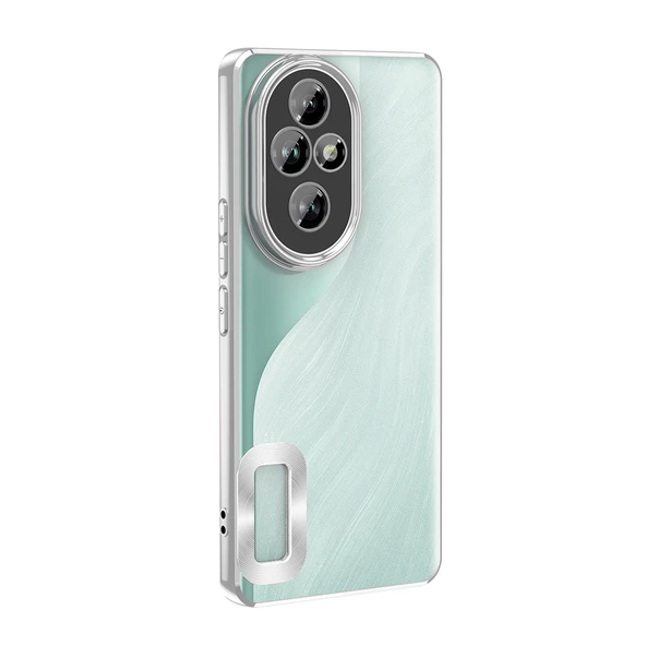 Honor 200 Kılıf Kamera Korumalı Logo Gösteren Zore Omega Kapak - 11