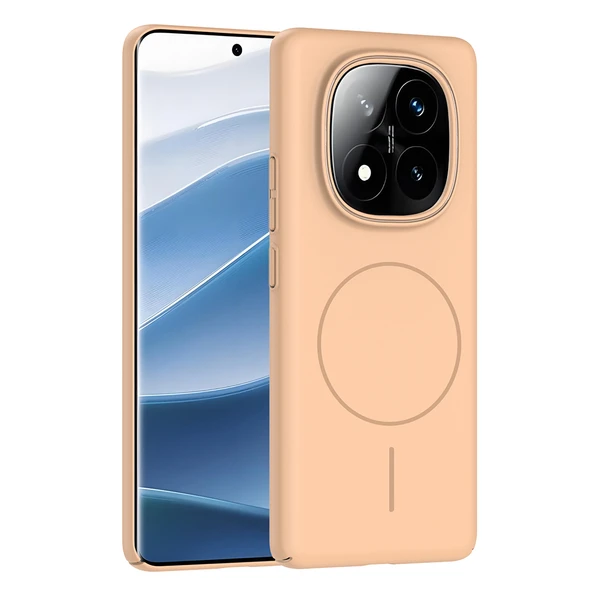 Xiaomi Redmi Note 14 Pro Plus Kılıf Magsafe Şarj Özellikli Zore Ruby Silikon Kapak