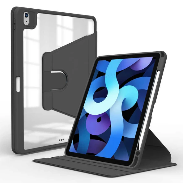 Apple iPad Air 11 2025 M3 Kılıf Zore Nayn Dönebilen Standlı Kılıf
