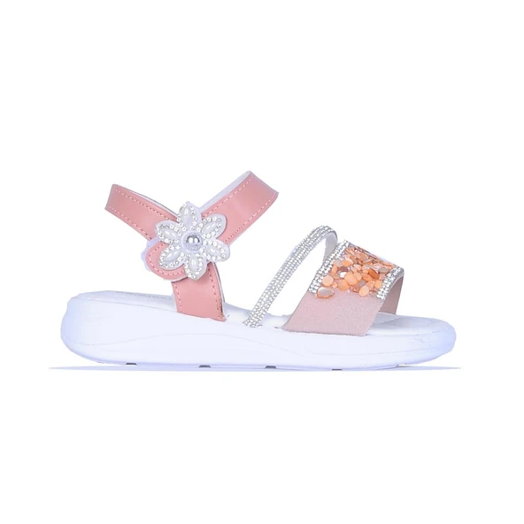 Skuaıter 8110 Taşlı Kız Çocuk Sandalet - Resim 5