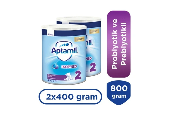 Aptamil Prosyneo 2 Devam Sütü 400 G 6-12 Ay X2 Adet