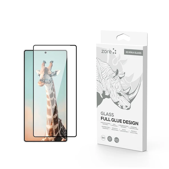 Galaxy S25 Ultra Zore Rika Premium Temperli Cam Ekran Koruyucu