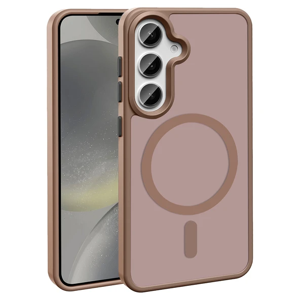 Galaxy S25 Plus Kılıf Magsafe Şarj Özellikli Mat Arka Yüzey Zore Sio Kapak ürün görseli