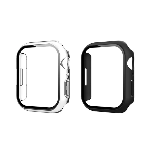Apple Watch 10 46mm Şeffaf Kasa ve Ekran Koruyucu Zore Watch Gard 13 - 4