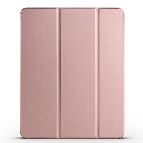 Apple iPad Air 11 2025 M3 Zore Smart Cover Kalem Bölmeli Standlı 1-1 Kılıf - 6
