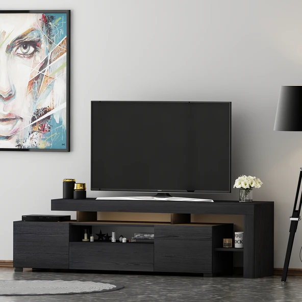 T0014 Led Işıklı Tv Sehpası - 2