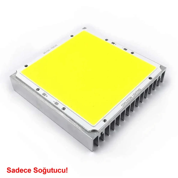 10cm x 10cm x 1.8cm Alüminyum Metal Soğutucu Blok  Radyatör Amfi Led Entegre Transistor Vga Ram Memory Cpu Gpu Peltier Isı Düşürücü - Resim 4