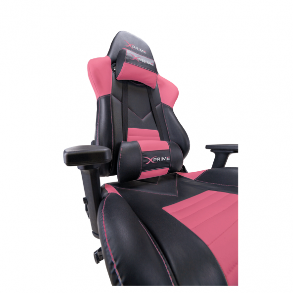 XPrime King Oyuncu Koltuğu Pembe 9555P - Resim 2