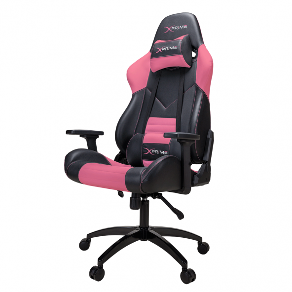 XPrime King Oyuncu Koltuğu Pembe 9555P - Resim 3
