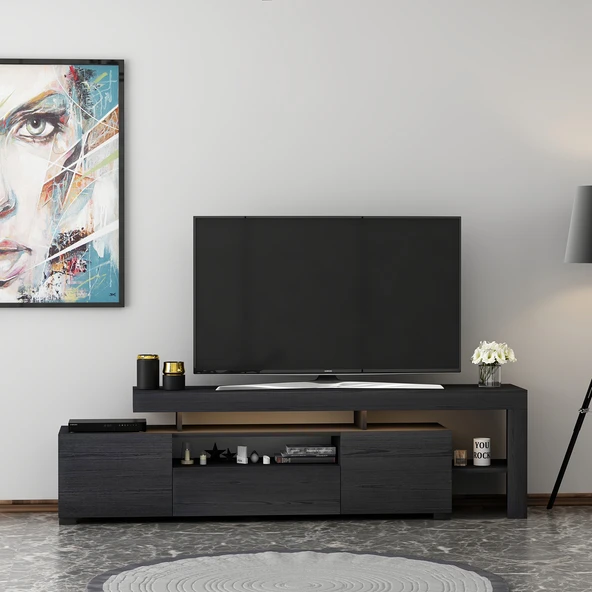T0014 Led Işıklı Tv Sehpası