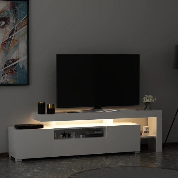 T0014 Led Işıklı Tv Sehpası - 5