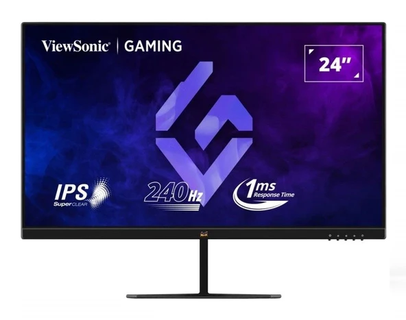 VIEWSONIC 24" VX2479A-HD-PRO FULLHD 1MS 240HZ IPS HDMI DP FREESYNC HDR10 SUPERCLEAR GAMING MONITOR