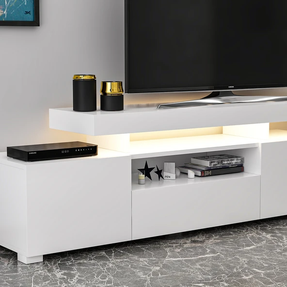 T0014 Led Işıklı Tv Sehpası - 3