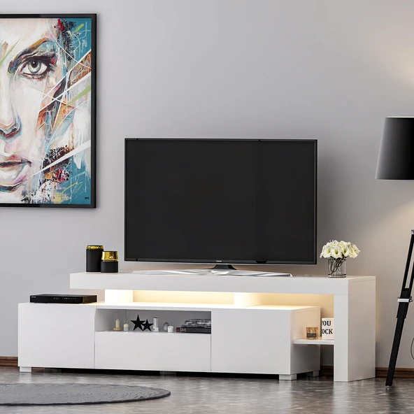 T0014 Led Işıklı Tv Sehpası - 2