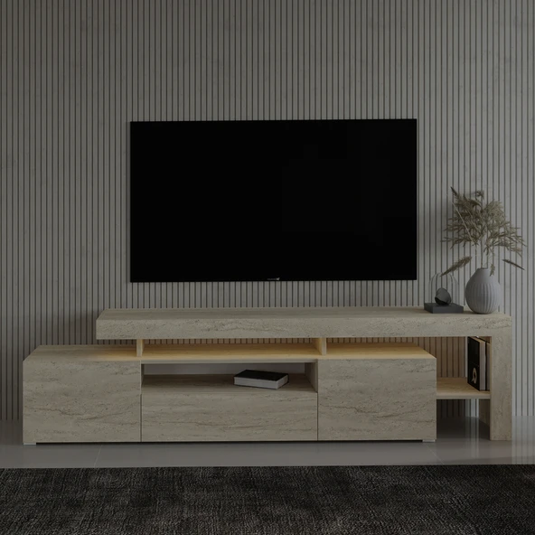 T0014 Led Işıklı Tv Sehpası - 5